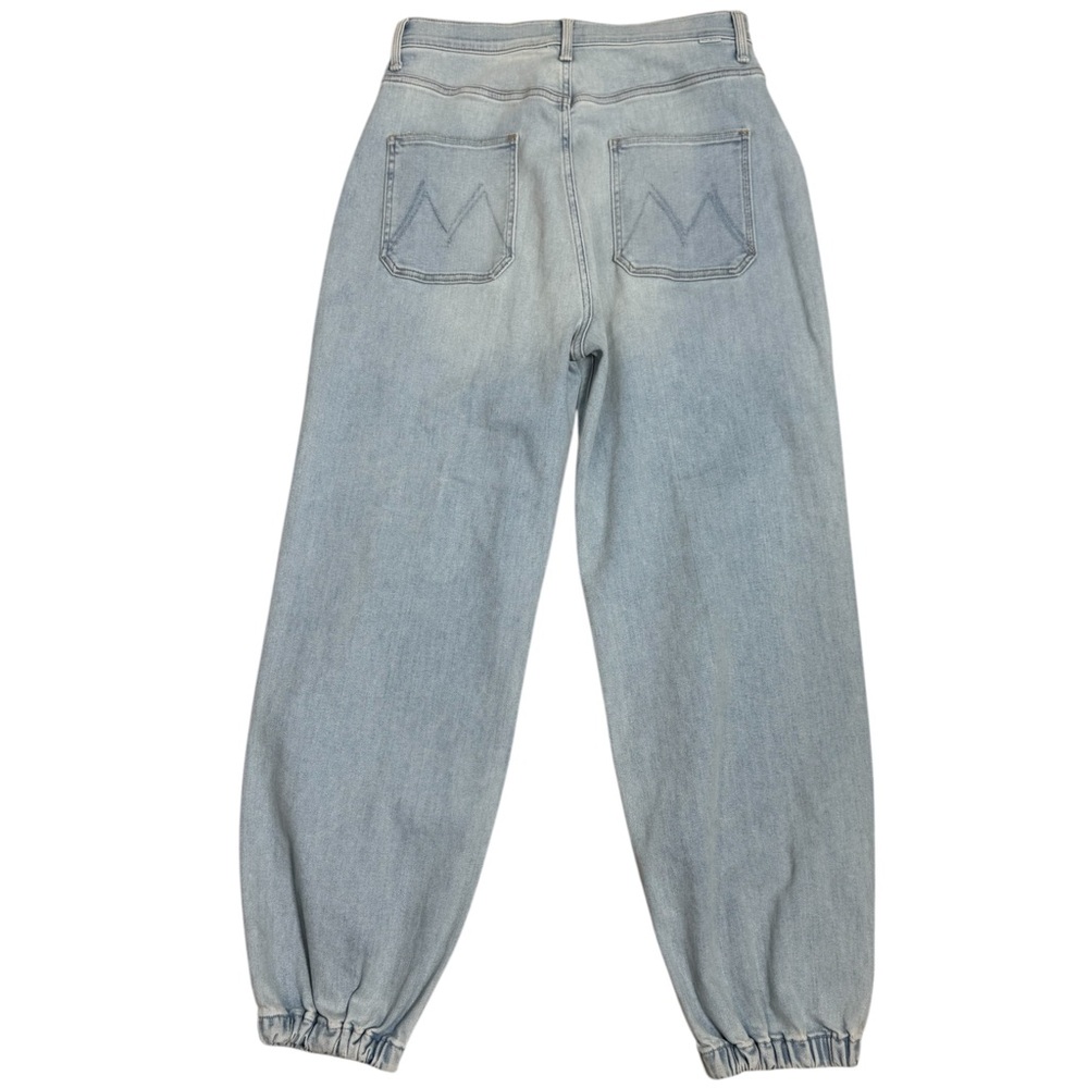 Mother The Wrapper Patch Springy Ankle in Chill Pill Wash Size 31 - Picture 6 of 9